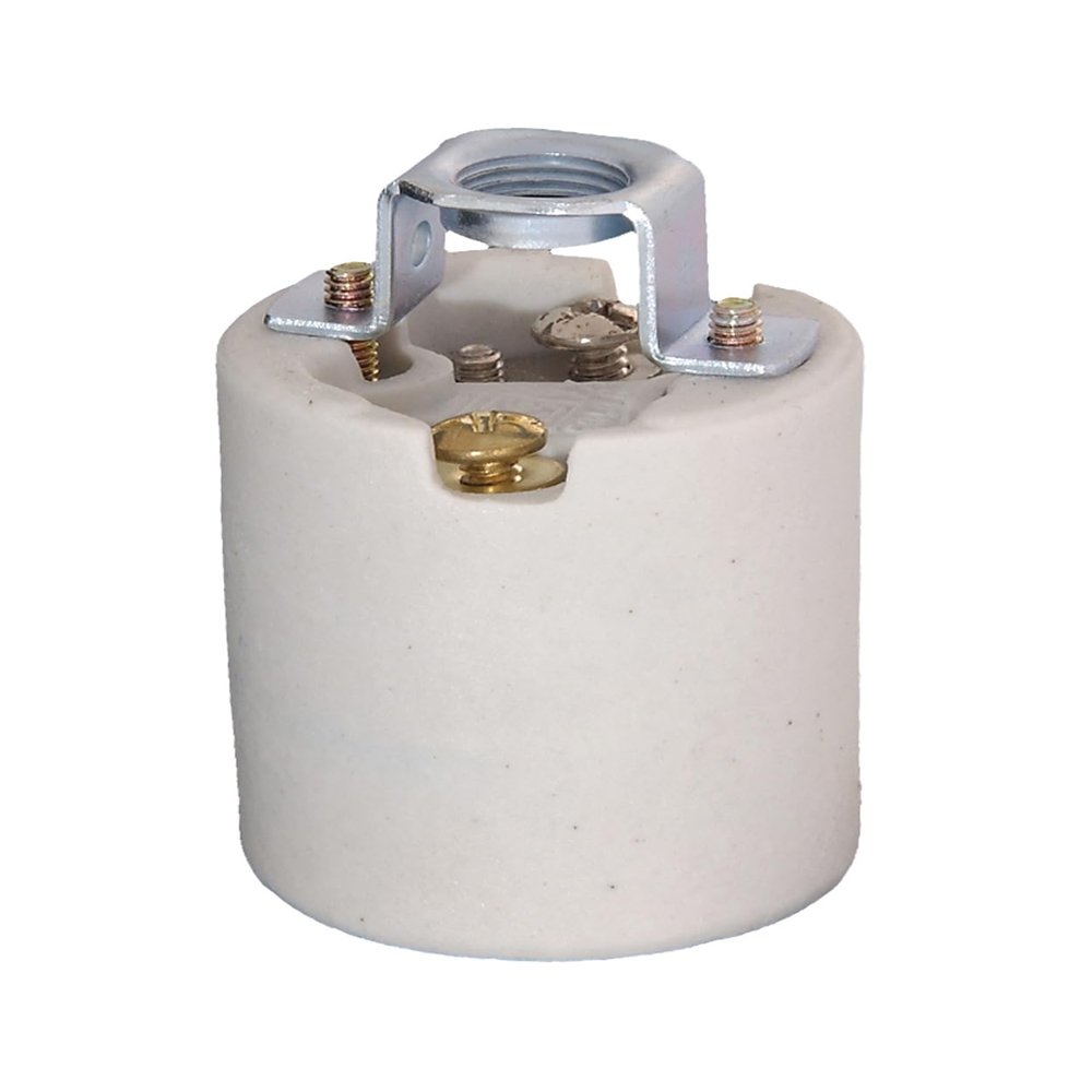 B&P Lamp Heavy Duty Keyless Porcelain Socket (Imported)