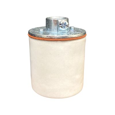 B&P Lamp E26 Heat Resistant Keyless Porcelain Socket for Ceiling Fixtures and Lamp Repair, 1/8IP Cap