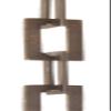 B&P Lamp Antique Finish, Brass Arts & Crafts Style Chain, Ft. view 1