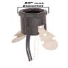B&P Lamp Keyless Candelabra Socket with Spring Clip view 2