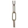 B&P Lamp Nickel Plated, Heavy Duty Straight-Sided Chain, 3 Ft. Length view 3