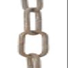 B&P Lamp Steel Unfinished, Heavy Duty Straight-Sided Chain, 3 Ft. Length view 2
