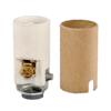 B&P Lamp Keyless Porcelain Candle Socket, 1-9/16 Inch Height view 1