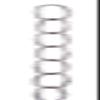 B&P Lamp Steel Decorative Chain W/Nickel Finish, 3 Ft. Length view 1