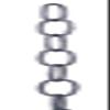 B&P Lamp Unfinished Steel Decorative Chain, 3 Ft. Length view 1