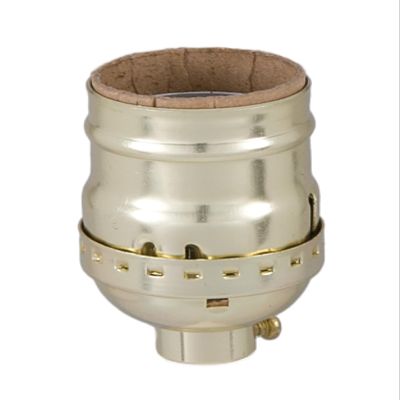 B&P Lamp Aluminum Keyless Lamp Socket