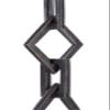 B&P Lamp Antique Bronze Finish, Large Gothic Style Chain, Ft. view 4