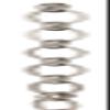 B&P Lamp Hand Made Solid Brass Chain, Oval Shaped, Nickel view 2