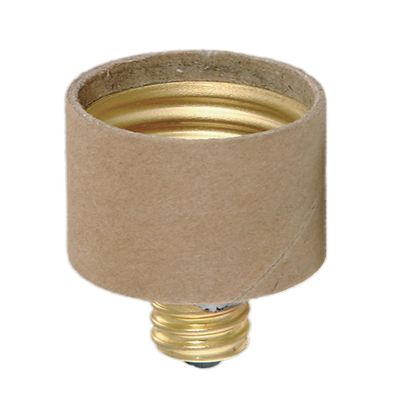 B&P Lamp Socket Adapter - Candelabra to Standard-Size