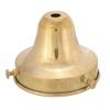 B&P Lamp 3 1/4" Fitter, Fixture Shade Holder, Polished & Lacq. Brass view 1
