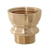 B&P Lamp Brass Cut Nozzle, 1/4F X 1/8M view 1