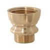 B&P Lamp Brass Cut Nozzle, 1/4F X 1/8M view 2
