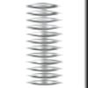 B&P Lamp 15/32 Inch (12MM) Clear Uniform Faceted Chain (39 Inch) view 2
