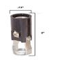 B&P Lamp 2 Inch Keyless Candelabra Socket with Insulator, Tapped 1/8 IP view 2
