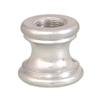 B&P Lamp 15/16" Ht., Nickel Plated Brass Neck, Tap 1/8F view 3