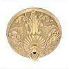 B&P Lamp Victorian Cast Brass Canopy, 5 1/2" Dia., Polished & Lacq. view 2