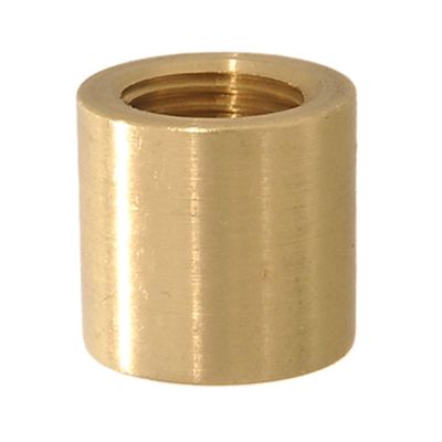 B&P Lamp 3/4" Ht., Heavy Brass Coupling, 1/4F