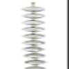 B&P Lamp 39 Inch Oval Jewel Chain view 2