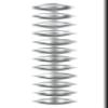 B&P Lamp 13/32 Inch (10MM) Clear Uniform Faceted Chain (39 Inch) view 1