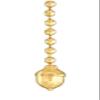 B&P Lamp Antique Style Acorn Pull Chain, Unfinised Brass view 3