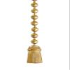 B&P Lamp Antique Style Tassel Pull Chain, Antique Brass Finish view 1