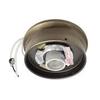 B&P Lamp Wired Fixture Holder, 4" Fitter, Polished Brass Finish view 2