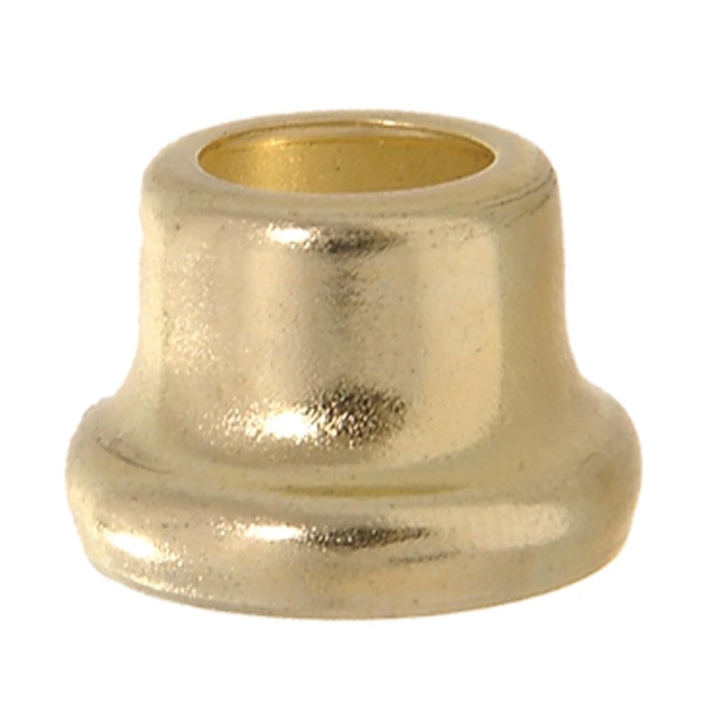 B&P Lamp 1/2" Stamped Steel Neck, Brass Plated