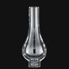 B&P Lamp 1 1/2 Inch by 8 Inch Wiena Bulge Style Clear Glass Lamp Chimney for Vintage and Antique Style Globes view 1