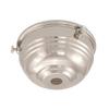 B&P Lamp 2 1/4" Fitter, Nickel Finish Art Deco Style Holder view 1