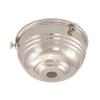 B&P Lamp 2 1/4" Fitter, Nickel Finish Art Deco Style Holder view 2
