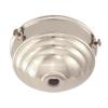 B&P Lamp 3 1/4" Fitter, Nickel Finish Deco Style Holder view 1