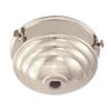 B&P Lamp 3 1/4" Fitter, Nickel Finish Deco Style Holder view 2