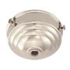 B&P Lamp 3 1/4" Fitter, Nickel Finish Deco Style Holder view 3