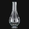 B&P Lamp 2 Inch by 9 3/4 Inch Italia Bombe Clear Glass Lamp Chimney for Vintage and Antique Style Globes view 1