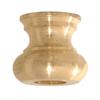 B&P Lamp 13/16" Ht., Turned Brass Neck, Unfinished view 2