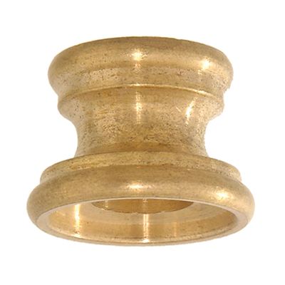 B&P Lamp 3/4" Ht., Brass Neck, Checks 1" Tube, Slips 1/4 Ip