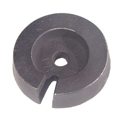 B&P Lamp Cast Iron Loader 2 Pound Weight, for Table Lamp Bases Counterweight 4 1/2 Inch Diameter