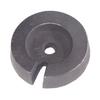 B&P Lamp Cast Iron Loader 2 Pound Weight, for Table Lamp Bases Counterweight 4 1/2 Inch Diameter view 1