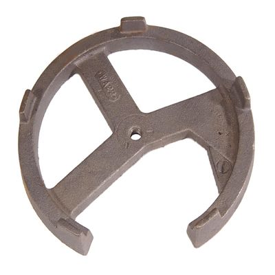B&P Lamp 9 1/2 Inch Diameter 5 Pound Cast Iron Loader for Floor Lamp Bases Counterweight