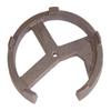 B&P Lamp 9 1/2 Inch Diameter 5 Pound Cast Iron Loader for Floor Lamp Bases Counterweight view 1