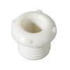 B&P Lamp White Bakelite (Plastic) Cord Bushing 1/8M view 2