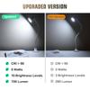 CeSunlight Clamp Desk Lamp, Clip on Reading Light, 3000K-6500K Adjustable Color Temperature, Multiple Illumination Modes, CRI>90, 6Watts (Adapter Included) view 4
