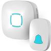 Wireless Doorbell, Waterproof Chime Kit with 36 Chimes, LED Flash, 1000ft view 1