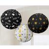 amscan - 242113 Amscan Grad Hot-Stamp Lanterns, 9 1/2", Multicolor view 2