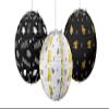 amscan - 242113 Amscan Grad Hot-Stamp Lanterns, 9 1/2", Multicolor view 4