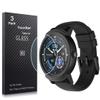 Youniker 3 Pack Ticwatch E Screen Protector Tempered Glass, Ticwatch S Smart Watch Screen Protector Foils Glass 9H Hardness 0.3MM Slim, Anti-Scratch, Anti-Fingerprint, Bubble Free view 1
