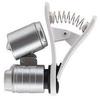 Grow1 Clip Microscope 60x Magnification with LED and UV Light Portable Phone Attachment Microscope view 1