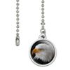 GRAPHICS & MORE Stoic Bald Eagle Ceiling Fan and Light Pull Chain view 2