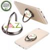Delta Zeta Mobile Phone Ring Holder Set of 2 (Black Metal) view 2