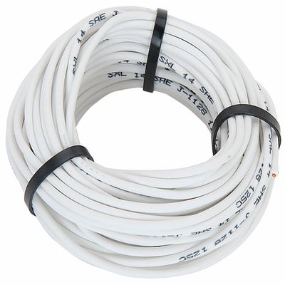14-Gauge Premium Automotive Wire White [50 ft.]